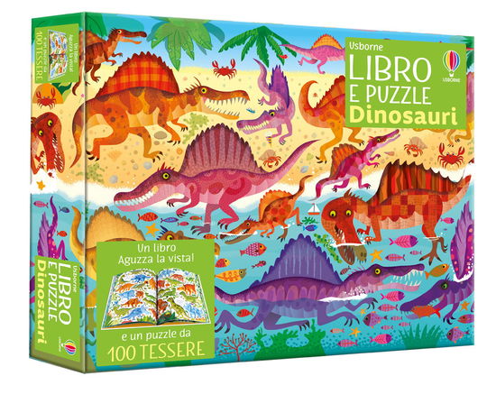 Cover for Kirsteen Robson · Dinosauri. Libro E Puzzle. Ediz. A Colori. Con Puzzle (Book)