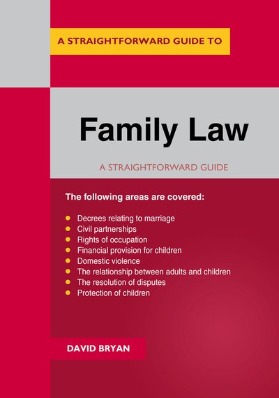Cover for David Bryan · Family Law (Paperback Book) (2019)