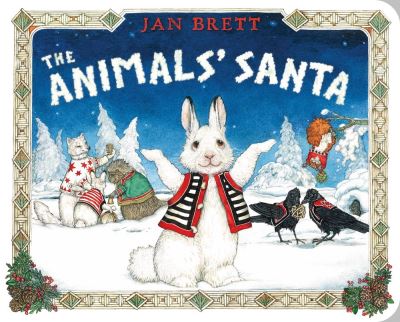 Cover for Jan Brett · The Animals' Santa (Board book) (2021)