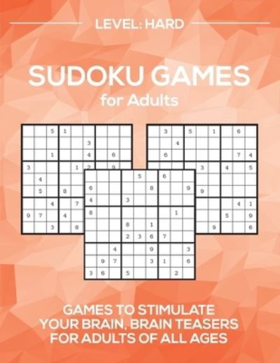 Cover for Barb Drozdowich · Sudoku Games for Adults Level (Paperback Book) (2020)