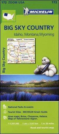 Big Sky Country - Zoom Map 172: Map - Michelin - Books - Michelin Editions des Voyages - 9782067190801 - January 14, 2014
