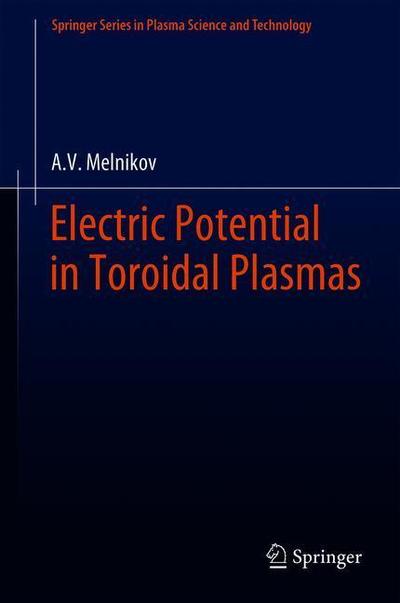 Cover for Melnikov · Electric Potential in Toroidal Plasmas (Book) [1st ed. 2019 edition] (2019)