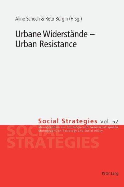 Cover for Urbane Widerstaende - Urban Resistance - Social Strategies (Paperback Book) [New edition] (2018)