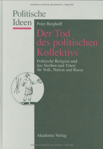 Cover for P. Berghoff · Tod d.polit.Kollektivs (Book) [German edition] (1997)