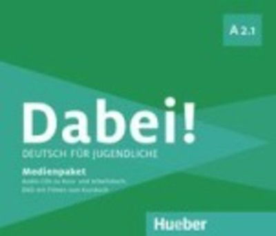 Dabei!: Medienpaket A2.1 (2 CDs zum Kursbuch, 1 CD zum Arbeitsbuch, 1 DVD) - Gabriele Kopp - Books - Max Hueber Verlag - 9783195317801 - December 16, 2019