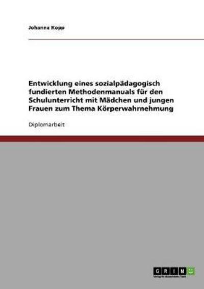 Cover for Kopp · Entwicklung eines sozialpädagogisc (Book) [German edition] (2007)