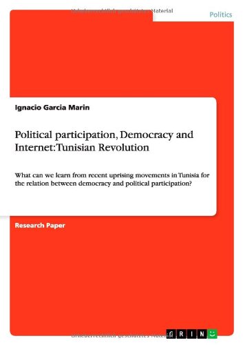Cover for Ignacio Garcia Marin · Garcia Marin:Political participation, D (Book) (2011)