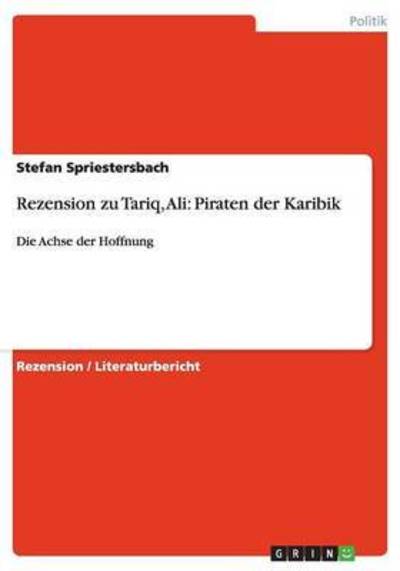 Cover for Spriestersbach · Rezension zu Tariq, Ali: (Buch) (2013)