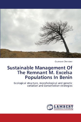 Cover for Ouinsavi Christine · Sustainable Management of the Remnant M. Excelsa Populations in Benin: Ecological Structure, Morphological and Genetic Variation and Conservation Strategies (Taschenbuch) (2013)