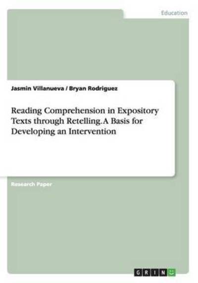 Cover for Villanueva · Reading Comprehension in Exp (Book) (2015)