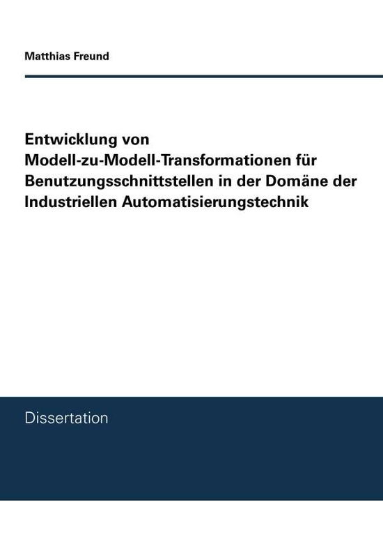 Cover for Freund · Entwicklung von Modell-zu-Modell (Book)