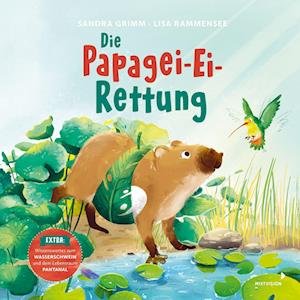 Cover for Sandra Grimm · Die Papagei-Ei-Rettung (Innbunden bok) (2022)