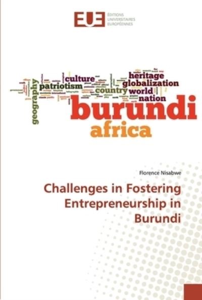 Cover for Nisabwe · Challenges in Fostering Entrepr (Book) (2018)