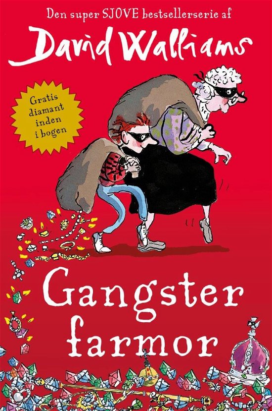 Cover for David Walliams · Gangster farmor (Bound Book) [1. Painos] (2018)
