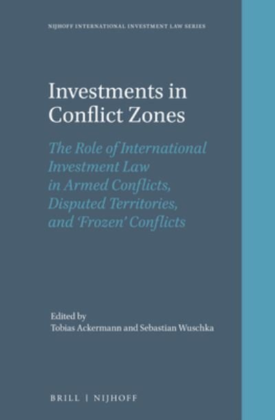 Cover for Tobias Ackermann · Investments in Conflict Zones (Hardcover Book) (2020)