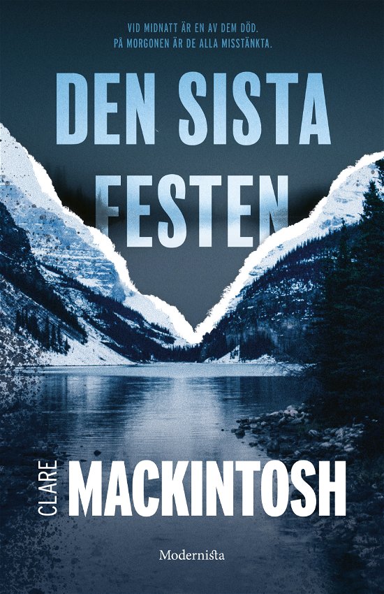 Cover for Clare Mackintosh · Den sista festen (Bound Book) (2024)