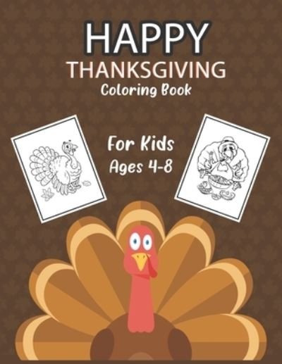 Cover for Adhnan Ahm Publishers · Thanksgiving Coloring Book For Kids (Taschenbuch) (2020)