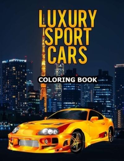 Cover for Ultimate Design · Luxury Sport Cars Coloring Book (Paperback Book) (2020)