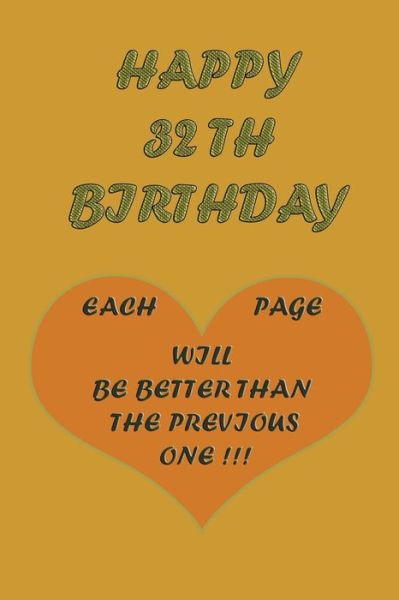 Happy 32Th Birthday - Awesome Printer - Boeken - Independently Published - 9798604303801 - 25 januari 2020