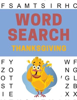 Word Search Thanksgiving - Getelan Journals - Kirjat - Independently Published - 9798697697801 - keskiviikko 14. lokakuuta 2020