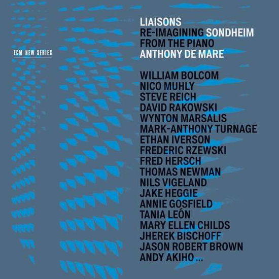 Cover for Anthony De Mare · Liaisons: Re-imagining Sondheim from the Piano (CD) (2015)