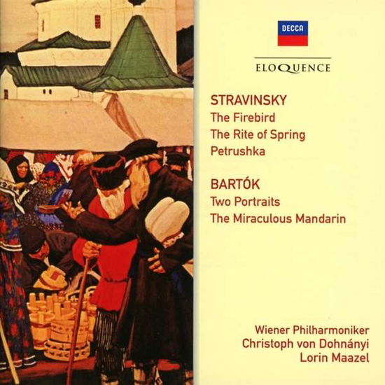 Stravinsky / Bartok: Ballet Music - Lorin Maazel / Christoph Von Dohnanyi / Wiener Philharmoniker - Musik - ELOQUENCE - 0028948401802 - 17. maj 2019