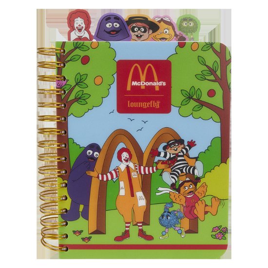 McDonalds by Loungefly Notizbuch McDonalds Gang Ta (Spielzeug) (2024)