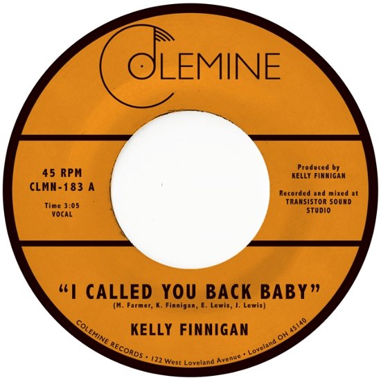 Kelly Finnigan · I Called You Back Baby (Coloured Vinyl) (LP) [Coloured edition] (2020)