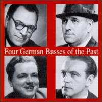 Cover for 4 German Basses of Past / Various (CD) (1997)