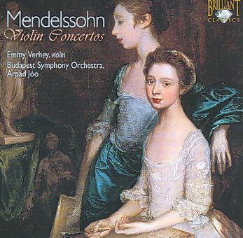 Violin Concertos - Mendelssohn / Verhey / Budapest Sym Orch / Joa - Musiikki - BRI - 0842977032802 - tiistai 5. toukokuuta 2009