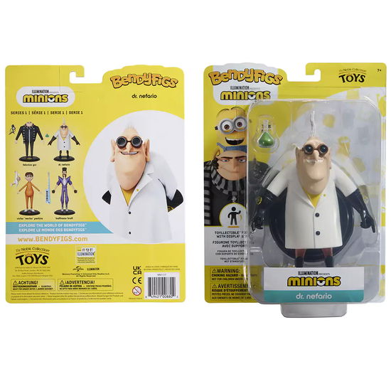 Minions Bendyfigs Dr. Nefario af - Noble Collection - Produtos - THE NOBLE COLLECTION - 0849421008802 - 29 de maio de 2024