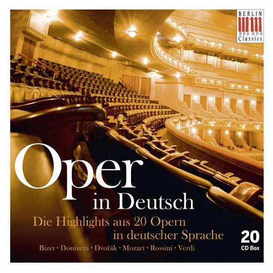 Cover for Oper In Deutsch (CD) [Digipack] (2015)