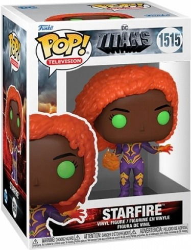 Funko Pop Television Dc Titans S1 Starfire - Funko Pop Television - Produtos - Funko - 0889698758802 - 7 de maio de 2024