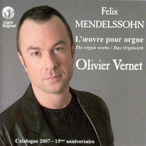 Cover for Olivier Vernet · Oeuvre pour orgue (CD) (2018)