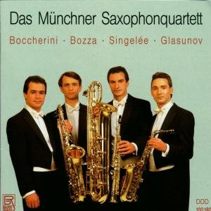 Cover for Boccherini / Munchner · Das Munchner Saxophon Qrt (CD) (2012)