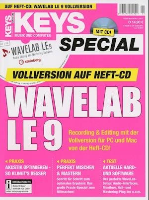 Cover for PPV Medien GmbH · Wavelab LE 9 Vollversion im Keys Special 1/2017 (Taschenbuch) (2016)