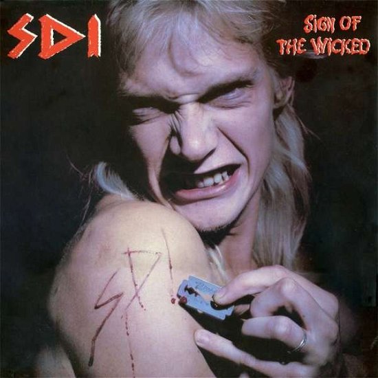 Cover for S.d.i. · Sign of the Wicked (White / Red Splatter Vinyl) (LP) (2021)