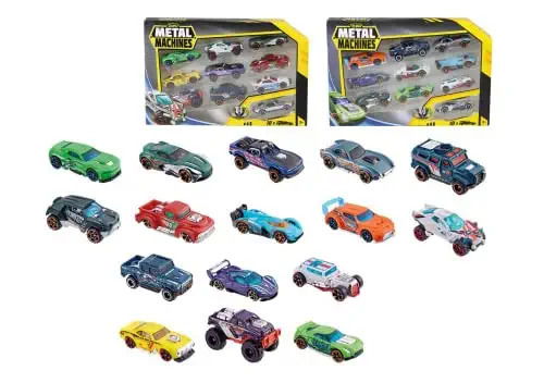 Cover for Metal Machines · Metal Machine Cars Set 10 Dlg (Toys)