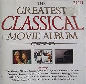 Cover for Greatest Classical Movie Album (CD) (1901)