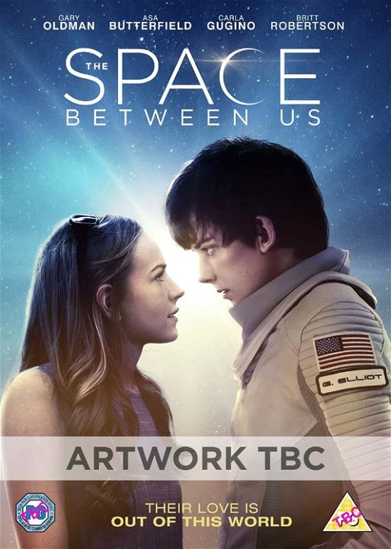 Cover for The Space Between Us (DVD) (2017)