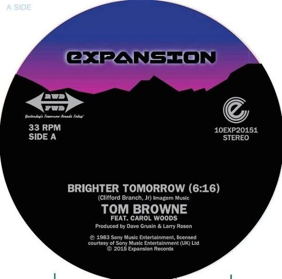 Brighter Tomorrow - Tom Browne - Música - EXPANSION - 5019421101802 - 13 de março de 2015
