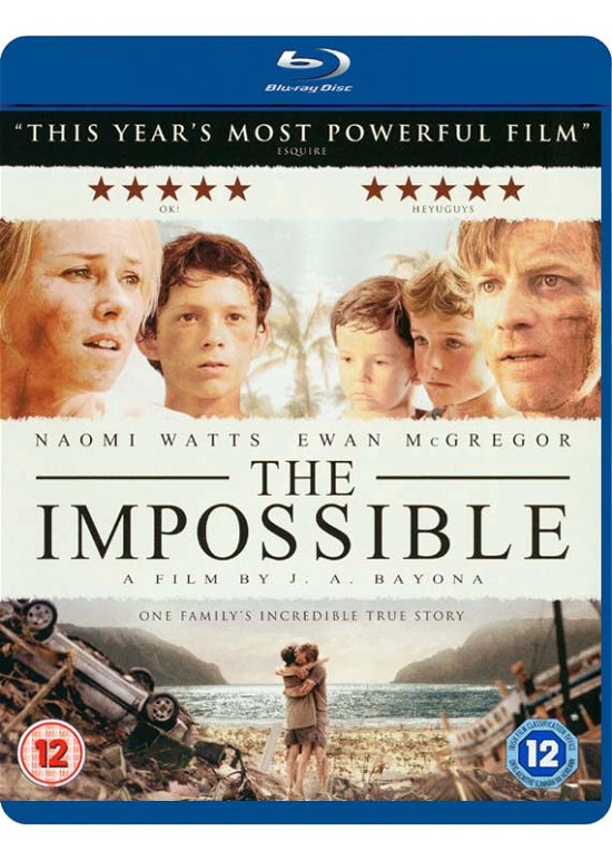 Cover for Impossible · The Impossible (Blu-ray) (2013)