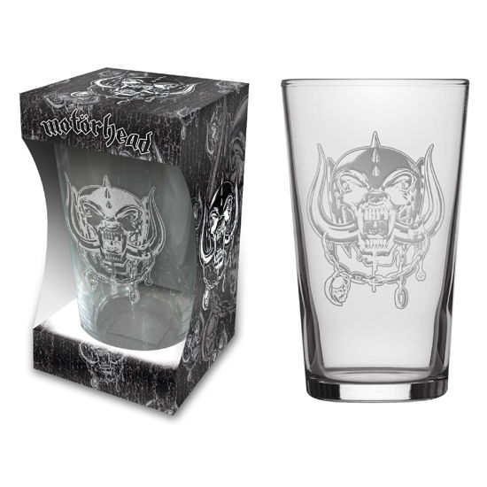 Warpig Etched Print (Beer Glass) - Motörhead - Fanituote -  - 5055339785802 - maanantai 19. elokuuta 2019