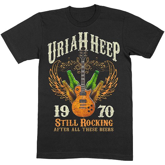 Cover for Uriah Heep · Uriah Heep Unisex T-Shirt: Still Rocking (T-shirt) [size S] [Black - Unisex edition]