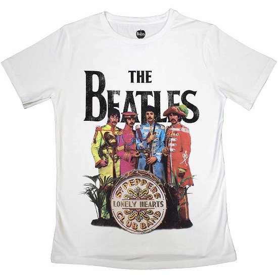 The Beatles Ladies T-Shirt: Sgt Pepper - The Beatles - Koopwaar -  - 5056737214802 - 
