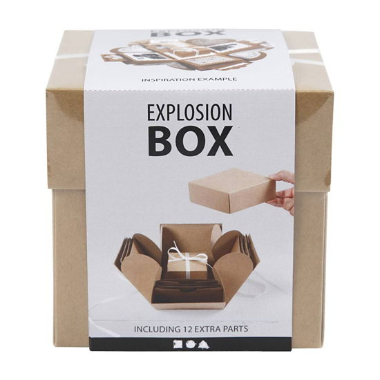 Brown (25380) - Explosion Box - Koopwaar - Creativ Company - 5712854381802 - 