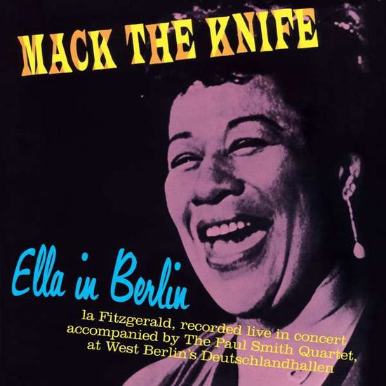 Cover for Ella Fitzgerald · Ella In Berlin (mack The Knife) (LP) [Coloured edition] (2018)