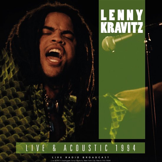 Live & Acoustic 1994 - Lenny Kravitz - Muziek - CULT LEGENDS - 8717662580802 - 21 april 2022
