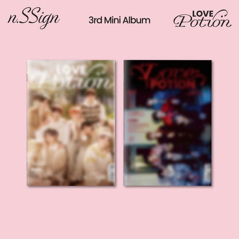 Cover for N.Ssign · Love Potion (CD/Merch) [Random Photobook edition] (2025)