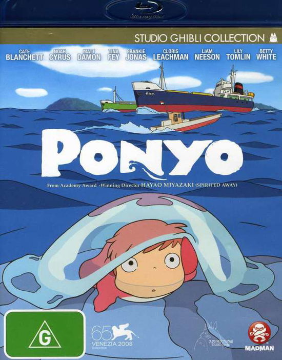 Ponyo - Ponyo - Movies - Madman Entertainment - 9322225078802 - December 29, 2009